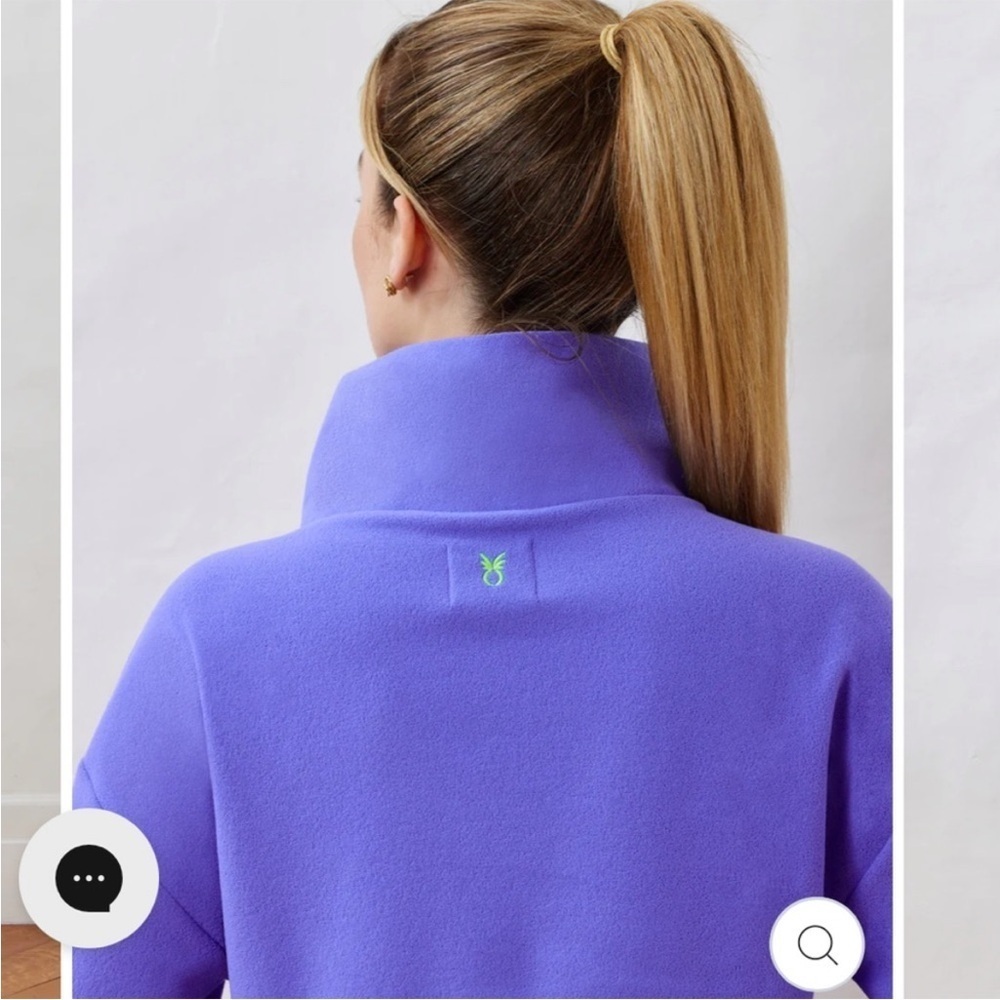 Dudley Stephens Dunning Pullover in Royal Violet - Picture 4 of 9